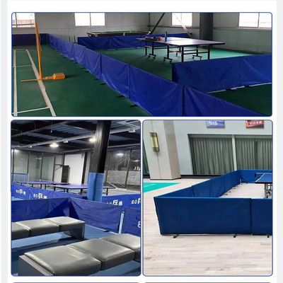 5pc 10pc Table Tennis Court Barrier, 140cm 200cm Long Portable Table Tennis Field Fence/ Catch Guardrail For Club/ Training/ Competition, Ping Pong Blocking Board(10pc,140x75cm (55 1/10 x 29 1/2in))