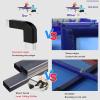 5pc 10pc Table Tennis Court Barrier, 140cm 200cm Long Portable Table Tennis Field Fence/ Catch Guardrail For Club/ Training/ Competition, Ping Pong Blocking Board(10pc,140x75cm (55 1/10 x 29 1/2in)) view 4