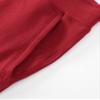 Weintee Women's Petite Cotton Sweatpants with Pockets L Red view 3