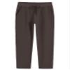 Weintee Women's Petite Cotton Sweatpants with Pockets L Brown view 1