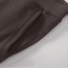 Weintee Women's Petite Cotton Sweatpants with Pockets L Brown view 3