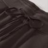 Weintee Women's Petite Cotton Sweatpants with Pockets L Brown view 4