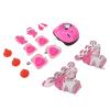 Inline Skates, Improved Balance Children's Blade Skates Adjustable 4 Light Up Wheels PVC and Rubber for Birthday view 1