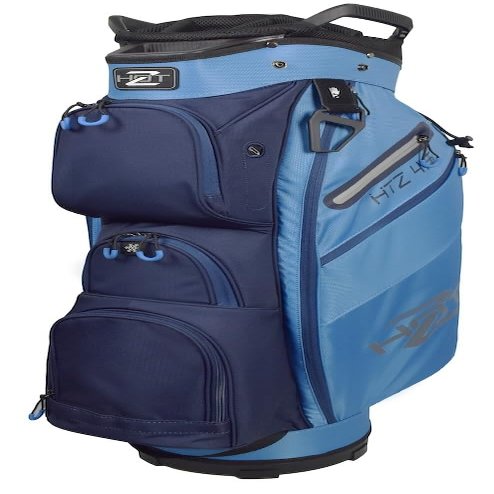 Hot-Z 4.5 14 Way Divider Golf Cart Bag Blue