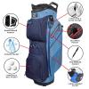 Hot-Z 4.5 14 Way Divider Golf Cart Bag Blue view 2