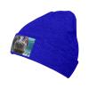 HCLYvexiria Beanie Hat for Women Men Knitted Hat Diving Hippo Beanie Warm Winter Hat Knit Hat Blue