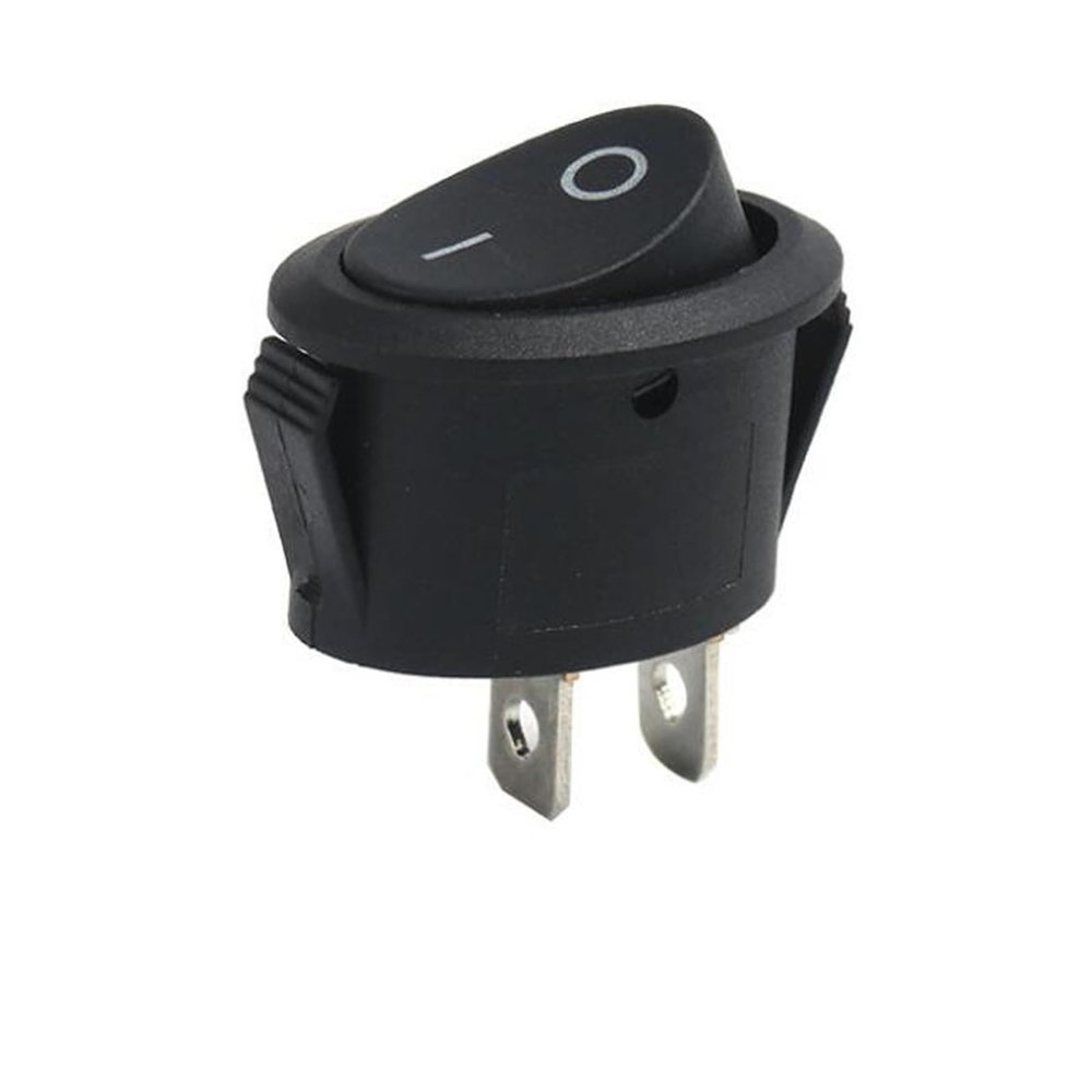 10 PCS Elliptical Ship Type Switch with lamp 3 Pin/2 Pin KCD1-115 Second and Third Gear Rocker Switch with Light(B 2 F 2 G)