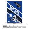 Custom College Football Blanket for Men Women Gifts Designed and Made in The USA Printed Team Name Number Soft Flannel Bed Throw Blankets Cooling Blanket 40"x30", 50"x40", 60"x50", 80" x60 view 2