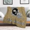 Custom Football Blanket for Men Women Kids Designed and Made in The USA Printed Name Number Soft Flannel Bed Throw Blankets City Map Style Couch Blanket Fans Gifts 40"x30", 50"x40", 60"x50", 80" x60 view 4