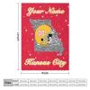 Custom Football Blanket for Men Women Kids Designed and Made in The USA Printed Name Number Soft Flannel Bed Throw Blankets City Map Style Couch Blanket Fans Gifts 40"x30", 50"x40", 60"x50", 80" x60 view 3