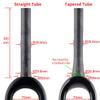 BSFHQS Road Bike Rigid Forks 700C Gravel Bike Front Forks 1-1/8Straight/1-1/2Tapered Tube Forks Disc Brake Carbon Fiber Hard Fork 9 * 100mm QR(Gloss Black,Straight) view 2