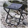 Foldable Chair Camping Stool Compact Design for Travel Hiking and Fishing Comfortable Seating view 2
