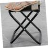 Foldable Chair Camping Stool Compact Design for Travel Hiking and Fishing Comfortable Seating view 4