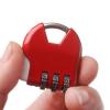 3 Digit Dial Password Lock Mini Travel Luggage Suitcase Padlock Locker Case Code Lock Diary Protector Security Tool 1Pcs(Blue) view 4