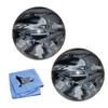 Bowlerstore Products EPCO Duckpin Bowling Balls- Marbleized - Black, White & Grey (5 inch- 3lbs. 8 oz.) 2 Balls