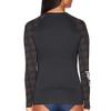 DEHAHA Women's Tiger Rash Guard Athletic Running Shirts, Long Sleeve Medium view 2