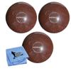 Bowlerstore Products EPCO Duckpin Bowling Balls - Speckled House Ball - Brown (5 inch- 3lbs. 10 oz.) 3 Balls