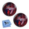 Bowlerstore Products EPCO Duckpin Bowling Balls- Marbleized - Royal, Red & White (5 inch- 3lbs. 8 oz.) 2 Balls view 1