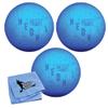 Bowlerstore Products EPCO Duckpin Bowling Balls - Neon Speckled - Blue (4 3/4 inch- 3lbs. 6 oz.) 3 Balls