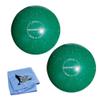 Bowlerstore Products EPCO Duckpin Bowling Balls- Speckled House Ball - Green (5 inch- 3lbs. 10 oz.) 2 Balls