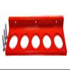 Wall Mount Holder Storage for Hornady LNL Bushing Reloading Die, Made in USA (5 Position) view 4