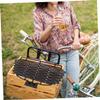BESPORTBLE 3pcs Detachable Bike Basket Lid Cover Fit Front Basket Cover for Boy Girl Easy to Clean Secure Enhanced for Bike Accessories view 4