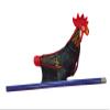 Leather Dummy with Stick for Roosters Training, Mona de Cuero para Entrenar Gallos Finos view 1
