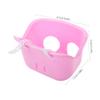 balacoo Girls Bike Basket Front Handlebar Basket for Boys and Girls Fits Bicycles Scooters Tricycles Balance Bikes Pink Doll Carrier for view 2