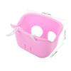 BESPORTBLE Boys Bike Basket Pink Front Handlebar Basket for Boys and Girls Bicycles Tricycles Scooters and Multifunctional Design for Safe and Enjoyable Rides view 2