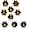 BiJun Medal Hanger Display Case, Medal Holder Wall Mount Shadow Box for Medals Race Medal Display of Sports Medals Track & Field Military Spartan Races Running Marathons view 1
