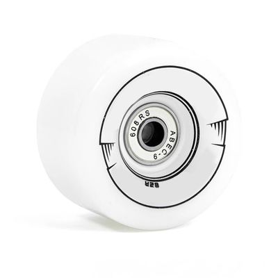 82A/85A Quad Roller Skate Wheels 58mm x 32mm 65mm x 36mm with ABEC-9 Bearings Installed for Double Row Skating and Skateboard Quad Skates Wheels Outdoor Indoor (1,65mm)