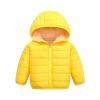Toddler Boys Girls Winter Coat Fleece Lined Puffer Jacket Kids Lightweight Packable Down Jacket (Yellow, 5-6 Years) view 1