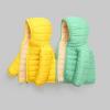 Toddler Boys Girls Winter Coat Fleece Lined Puffer Jacket Kids Lightweight Packable Down Jacket (Yellow, 5-6 Years) view 2
