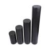 NineFit Basics High Density Round Foam Roller Balance Portable Yoga Column Equipment for Home Gym Fitness Indoor Sports, Black, 15cmx90cm view 3
