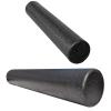 NineFit Basics High Density Round Foam Roller Balance Portable Yoga Column Equipment for Home Gym Fitness Indoor Sports, Black, 15cmx90cm view 4