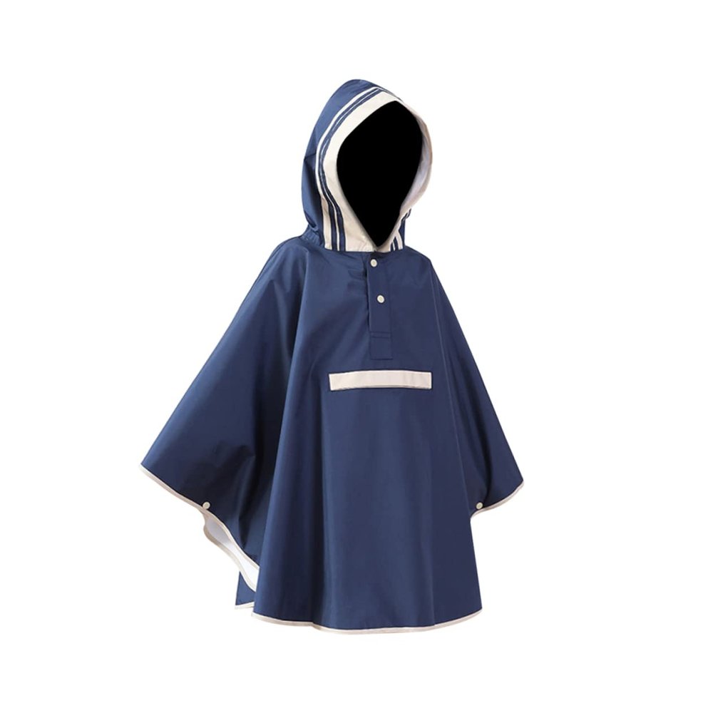 ANDRESLAD Rain Jacket for Boys and Girls Raincoat Poncho Hood Boys and Girls Rain Gear Rainwear Suit Stylish Design
