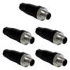 5/20Pcs Waterproof M12 Power Connector, Aviation-Grade Male & Female Plug Socket, 4/5/8/12-Pin Options, Screw Crimping for Sensor, UAV, LED, Agricultural Machinery (12 Pin Male 5) view 1