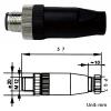 5/20Pcs Waterproof M12 Power Connector, Aviation-Grade Male & Female Plug Socket, 4/5/8/12-Pin Options, Screw Crimping for Sensor, UAV, LED, Agricultural Machinery (12 Pin Male 5) view 2