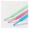 1Pair Classic Flat Shoelaces Rubber Banf For Athletic Shoe Casual Shoes Lace for Sneakers College Style Shoestring for Men Women(Fluorescent green,180 cm) view 4