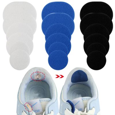 XUEYEGONGJI Shoe Patch,Shoe Patches for Toe Holes 18Pcs 3 Size 3 Color Self-Adhesive Shoe Repair Patch Abrasion-Resistant Fiber Cloth Shoe Patch for Fabric/Mesh/PU Shoes