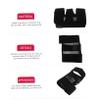 Healeved 2pcs Elastic Elbow Protector Adjustable Sports Pads for Exercise view 2