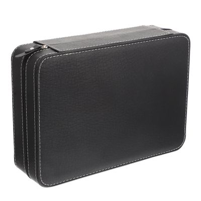 ANDRESLAD Portable Watch Storage Case Vintage Pu Watch Box for Travel Display Slot Organizer -fall Secure Design
