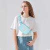 Gitus Birthday Gifts for 8 9 10 11 12 13 Year Old Girls Personalized Fanny Pack Crossbody Bags with Initial Letter Patch Belt Bag for Teen Girls Cute Trendy Stuff Travel Essentials (Icingblue-I) view 2