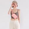 Gitus Birthday Gifts for 8 9 10 11 12 13 Year Old Girls Personalized Fanny Pack Crossbody Bags with Initial Letter Patch Belt Bag for Teen Girls Cute Trendy Stuff Travel Essentials (LightPink-I) view 2