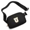 Gitus Birthday Gifts for 8 9 10 11 12 13 Year Old Girls Personalized Fanny Pack Crossbody Bags with Initial Letter Patch Belt Bag for Teen Girls Cute Trendy Stuff Travel Essentials (Black-U) view 1