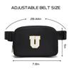 Gitus Birthday Gifts for 8 9 10 11 12 13 Year Old Girls Personalized Fanny Pack Crossbody Bags with Initial Letter Patch Belt Bag for Teen Girls Cute Trendy Stuff Travel Essentials (Black-U) view 3