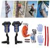 Tree Climbing Spikes, Tree Climbing Spike Set Adjustable Climbing Gears with Safety Belt & Straps, Adjustable Tree Climbing Gear with Extra Multi-Functional Straps for Picking Fruit, Outdoor Sport view 4