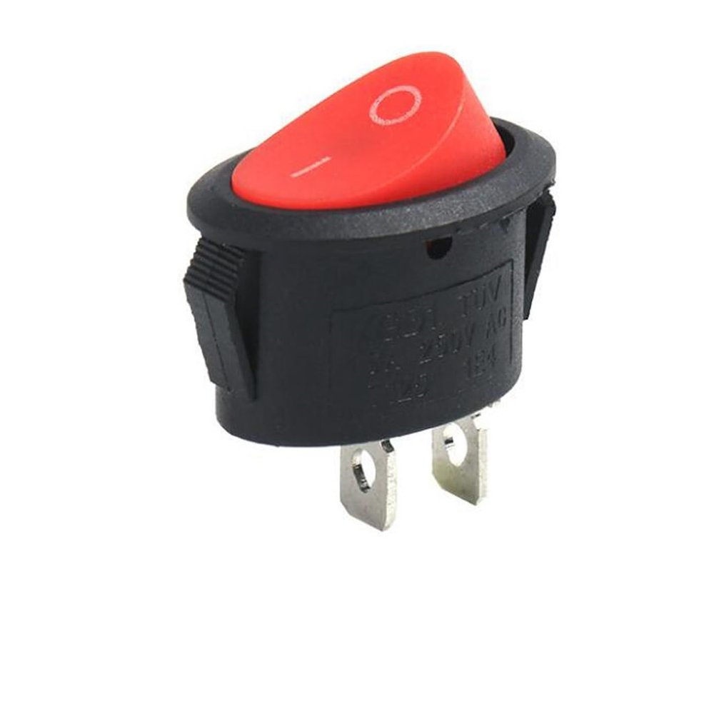 10 PCS Elliptical Ship type switch with lamp 3 Pin/2 Pin KCD1-115 Second and Third Gear Rocker Switch with Light BJXKHFPIV(R 2 F 2 G)