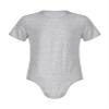 Riismen Men's One Piece Bodysuit Short Sleeve Undershirts Crotch Thong Leotard Jumpsuit Nightwear Light Grey Medium view 3