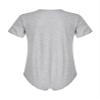 Riismen Men's One Piece Bodysuit Short Sleeve Undershirts Crotch Thong Leotard Jumpsuit Nightwear Light Grey Medium view 4